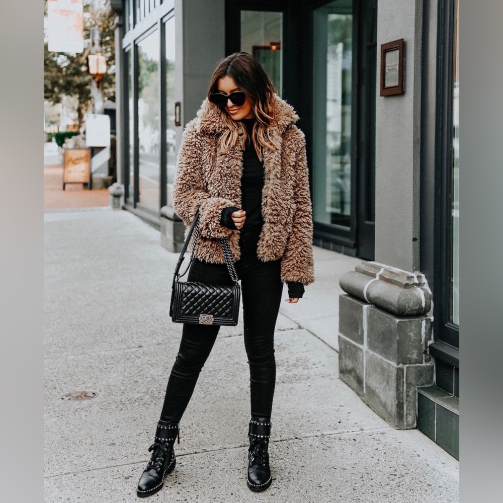 Sam Edelman Jennifer Studded Combat Boots- as seen on @somewherelately 😍
